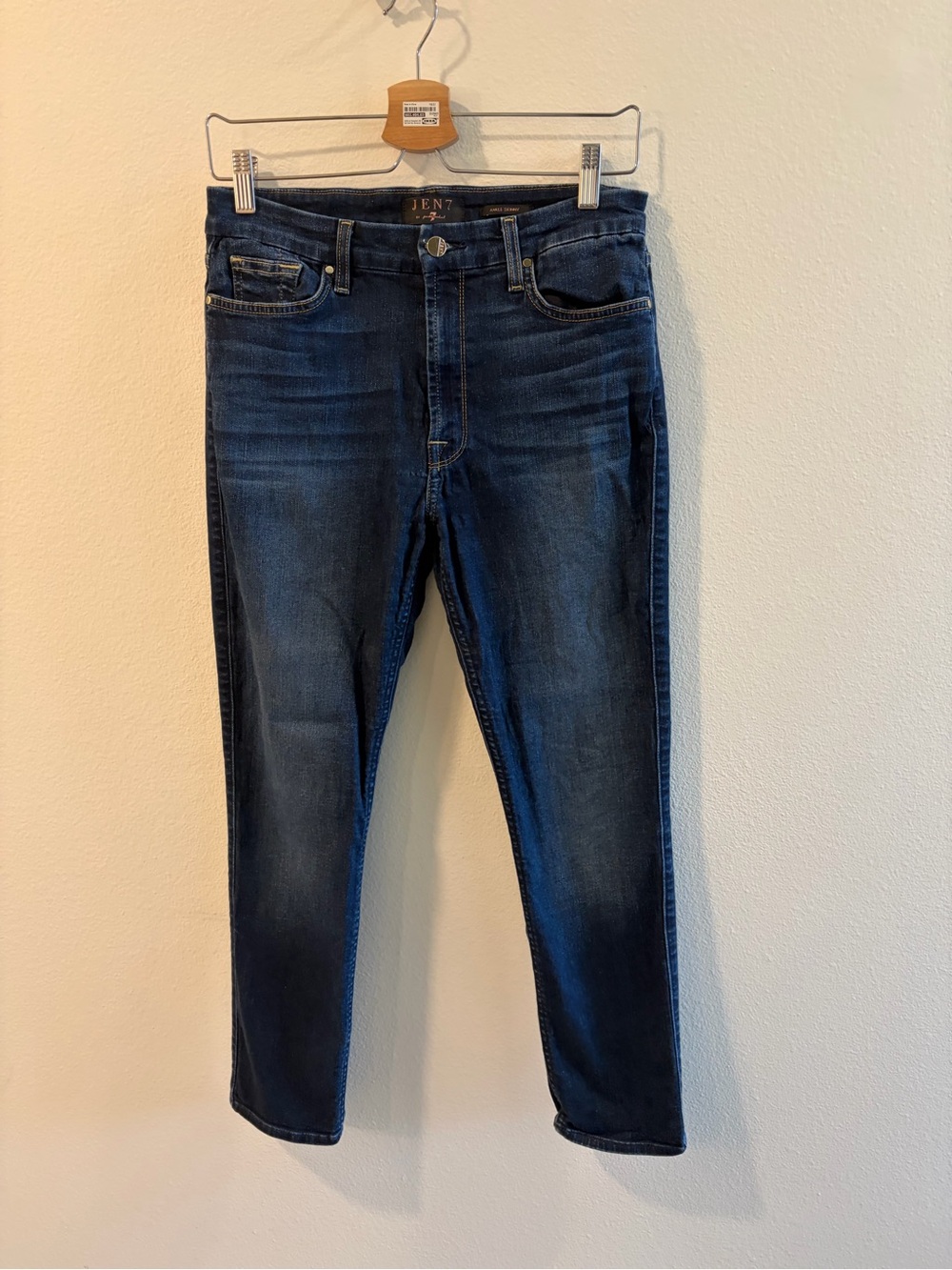 Jenz Skinny Jeans for Women in Dark Blue Wash